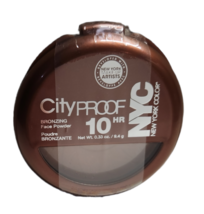 NYC City Proof 720 Sunny Bronzing 10hr Face Powder Bronzer New York Color Sealed - £34.88 GBP