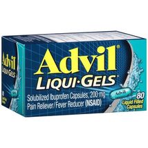 Advil Liqui-Gels 80 Liqui-Gels 5/2026 - $9.89