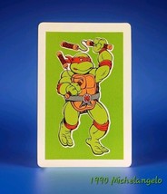 Vintage 1990 Teenage Mutant Ninja Turtles Heroes in a Halfshell Game Car... - $24.99+
