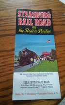 VTG Strasburg Rail Road 1973 Road TO paradise Brochure Pennsylvania - £11.79 GBP