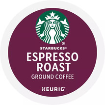 STARBUCKS ESPRESSO ROAST COFFEE KCUPS 22CT - $26.07