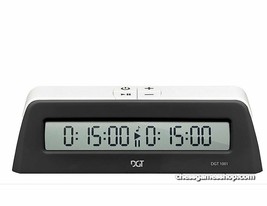 Numérique Échecs Horloge - DGT 1001 Noir - Minuteur - Schachuhr Orologio Au - £20.76 GBP