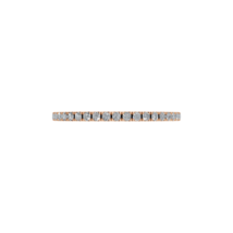  Diamond Eternity Band, 14k Solid Gold Ring, Dainty Diamond Ring, Wedding Ring - £664.70 GBP+