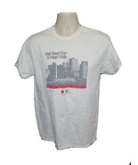 2012 New York City 3 Mile Wall Street Run &amp; Heart Walk Adult Medium Whit... - $333.61 MXN