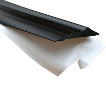 Garage Door 100&#39; foot Peel &amp; Stick Threshold Weather Seal Black -40°F to 150°F - $559.95