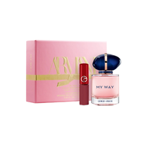 ARMANI MY WAY Eau de Parfum Perfume Splash &amp; Maestro 501 Liquid Lip Colo... - £35.57 GBP