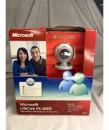 Microsoft Lifecam VX-6000 Webcam HD Wide Angle Lens 3x Digital Zoom  NEW - $8.00