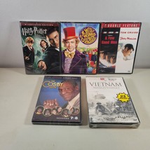 DVD Lot of 5 New A Few Good Men Jerry Maguire Cosby Harry Potter Viet Nam Willie - $18.98