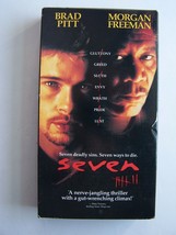 Seven VHS Video Brad Pitt Morgan Freeman - £5.17 GBP