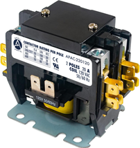 Appli Parts APAC-220120 Heavy Duty 2 Poles Contactor 20 Amp 120 Volts Co... - $55.99