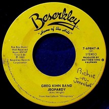 Greg Kihn Band - Jeopardy / Fascination [7&quot; 45 rpm Single] Beserkley Records 1.. - £2.66 GBP