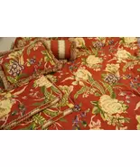 Jane Seymour Desert Bloom Botanical Floral 5pc Full/Queen Comforter Set - $230.00