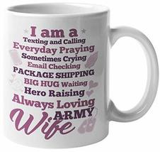 Make Your Mark Design I Am A Texting And Calling, Always Loving Army Wif... - £15.56 GBP+