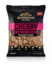 Bear Mountain FC97 Cherry BBQ Wood Chips Mild Fruity Flavor - £14.68 GBP