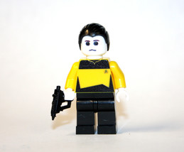 Minifigure Lieutenant Commander Data Star Trek Next The Generation Tv Mo... - £8.45 GBP