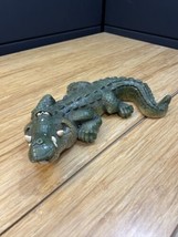 Vintage Silly Gator Alligator Heavy Figurine Resin KG JD - £26.47 GBP