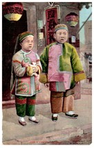 No. 1220 Chinese Children CA Mitchell Postcard. Posted 1909 - £13.49 GBP