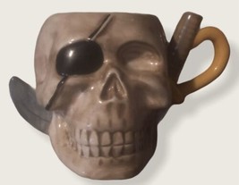 Pirate Skull Stein/Mug/Cup The Pirate&#39;s House Savannah GA Souvenir AGift... - £11.05 GBP