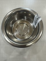 Pets Small Lightweight Stainless Steel Dog Bowl, Food And Water Dish, Na... - £6.09 GBP