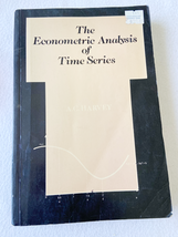 1985 PB The Econometric Analysis of Time Series by A. C. Harvey - £36.12 GBP