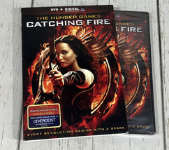 The Hunger Games: Catching Fire (DVD, 2013) New Sealed With Slipcover - £3.12 GBP