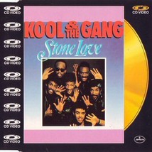 Kool &amp; The Gang - Stone Love (Pal) CD-VIDEO U.K. 1988 5 Tracks Rare Htf Oop - £22.21 GBP