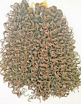Handmade  Micro S Carl  Light brown Crochet Ace Cala Synthetic  3pkgs - £14.86 GBP