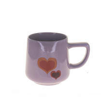 Starbucks Valentine Day Purple Orange Heart Love Ceramic Coffee Mug 12oz Pride - £16.11 GBP