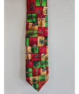 Jerry Garcia Christmas Pattern Neck Tie, Surprise Package Fifty-Two, 100... - $16.85 CAD
