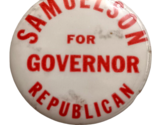Don Samuelson for Idaho Governor Republican Pinback Button 1 1/4&quot; - $6.20