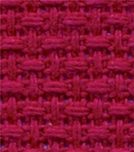 Charles Craft Regency Aida 14 Count 12 Inch X 18 Inch - Red - $9.00