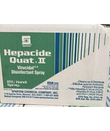 12-Quarts Spartan Hepacide II Quat-Based Virucidal Disinfectant Spray Cl... - $824.57 MXN