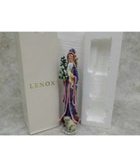 Lenox Vintage 2000 Pencil Santa Claus Handcrafted Christmas 13&quot; Tall Wit... - £23.34 GBP