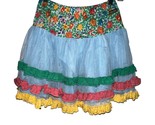 MATILDA JANE Brilliant Daydream Field of Flowers Skirt  Size 12 Floral T... - $14.07