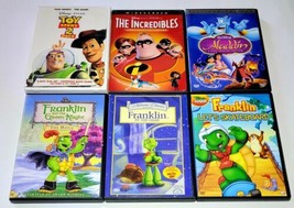 Toy Story/Toy Story 2, Aladdin, The Incredibles, Franklin In The Dark... DVD Lot - £13.69 GBP