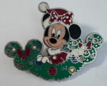 Disney 2008 Hidden Mickey MINNIE MOUSE Christmas Wreath / Garland Tradin... - £10.27 GBP