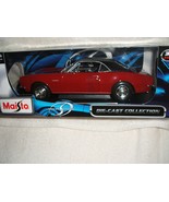  Chevrolet Camaro Z/28 coupe&#39; Red, 1967 Metal Die Cast  1;18 scale Model - £24.03 GBP