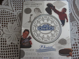 Tin-Only Oreo- Commemorative 20th Century -Nabisco-Limited Edition-1999 - $9.00