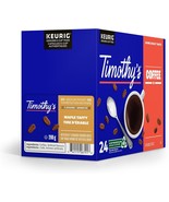 Timothy&#39;s Maple Taffy Coffee 24 to 144 Keurig K cups Pick Any Size FREE ... - £25.96 GBP+