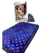 Red Pine Quilt Shop Fractured 4 Patch Table Runner Quilt Kit NEW - $384.72 MXN