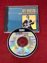 Roy Orbison - For The Lonely 18 Greatest Hits AAD CD Compilation EUC Rock &amp; Roll - £5.33 GBP