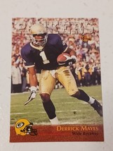 Derrick Mayes Green Bay Packers 1996 Classic Rookie Card #17 - £0.78 GBP