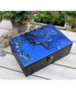 Jewelry Box, Keepsake Box, Hand Painted Box Acrylic 8.5&quot; x 6&quot; x 3&quot; - $1,019.03 MXN