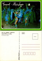 Brazil Rio de Janeiro Rio Carnival Carnaval Beautiful Women Parade VTG Postcard - £7.51 GBP