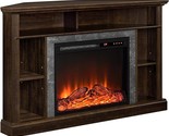 Overland Electric Corner Fireplace For Tvs Up To 50&quot;, Espresso - $634.99