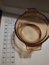 Corning Ware Vision Amber V-20-B Boiler Insert Glass Cookware - £15.73 GBP