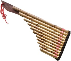 Cozinest Thai Wote Panpipe Bamboo Instrument Traditional Musical Isan Laos Pan - $33.99