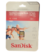 SanDisk Extreme PLUS SDXC UHS-I Memory Card 128GB 190MB/s - £14.92 GBP