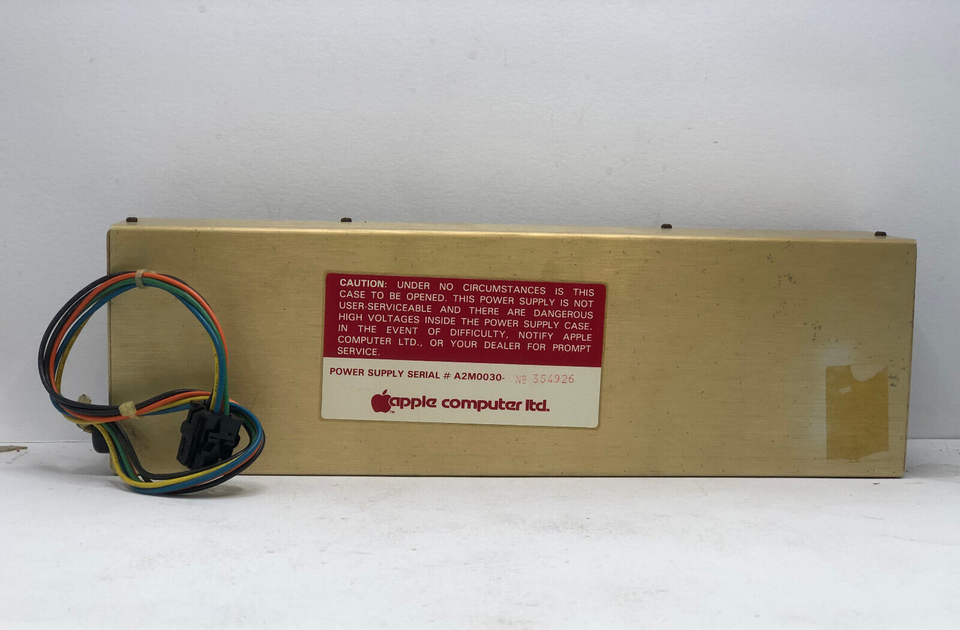 Apple IIe A2S2064-F Computer Original Power Supply - Genuine Replacement... - $70.71