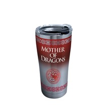 Tervis Game of Thrones Mother of Dragons 20oz Stainless Steel Tumbler W/ Lid New - £12.13 GBP